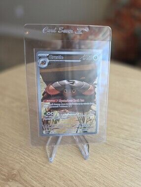 Pokemon Full Art Trading Card- Crustle- Destined Rivals Card Set